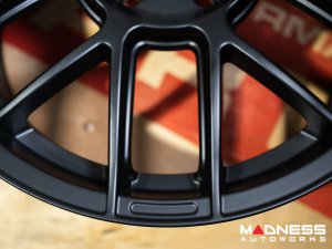 FIAT 500 Custom Wheels - 9esse - Fondmetal - Matte Black - 17" 